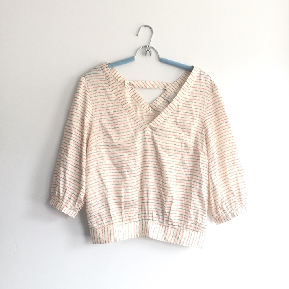 Anthropologie Postmark Size 12 Back Detail Ruffle